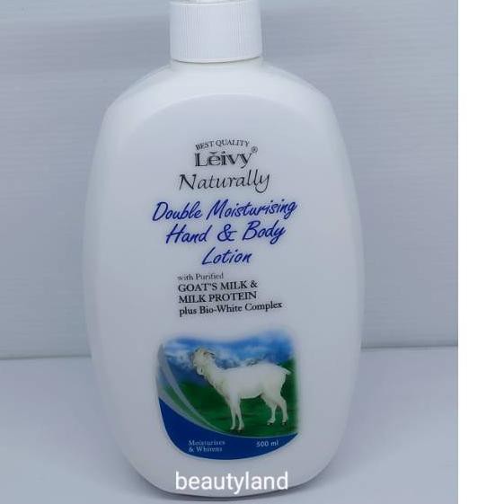 Spesial Harga Hand And Body Lotion Leivy 500ml Handbody Susu Kambing Shopee Indonesia