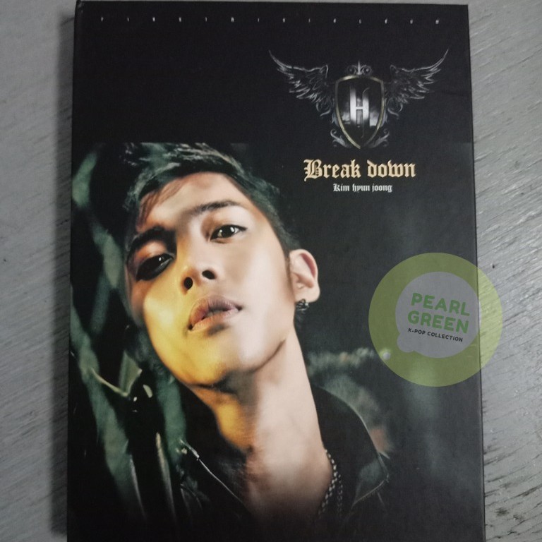 SS501 Kim Hyun Joong Break Down Reguler Edition 1st Mini album
