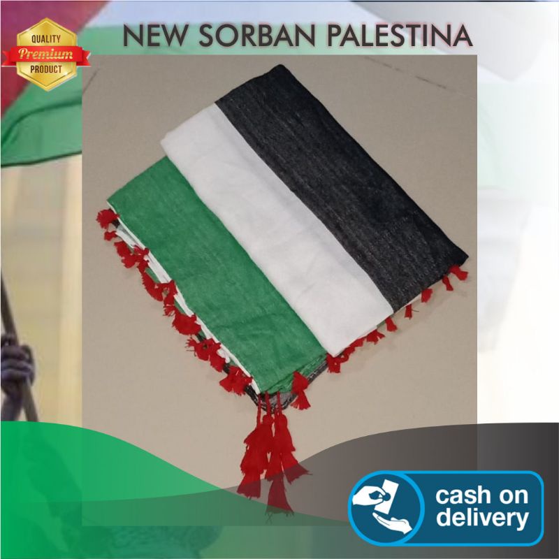 Sorban Rumbai Terbaru Motif Palestina