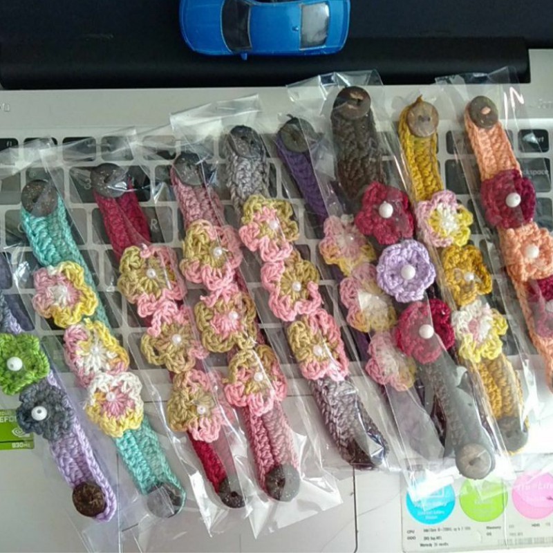 OMAHKITA - KONEKTOR MASKER RAJUT HIJAB / KONEKTOR RAJUT / KONEKTOR MASKER RAJUT