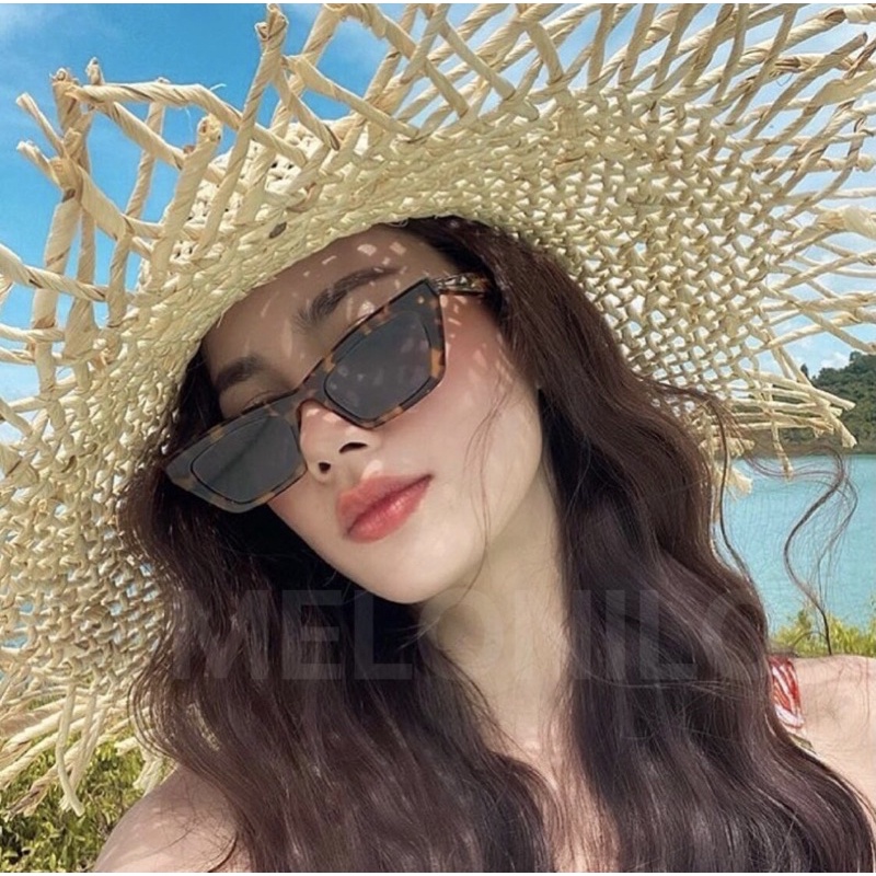 Kacamata Claude Frame Kacamata Putih Kacamata Leopard Kacamata