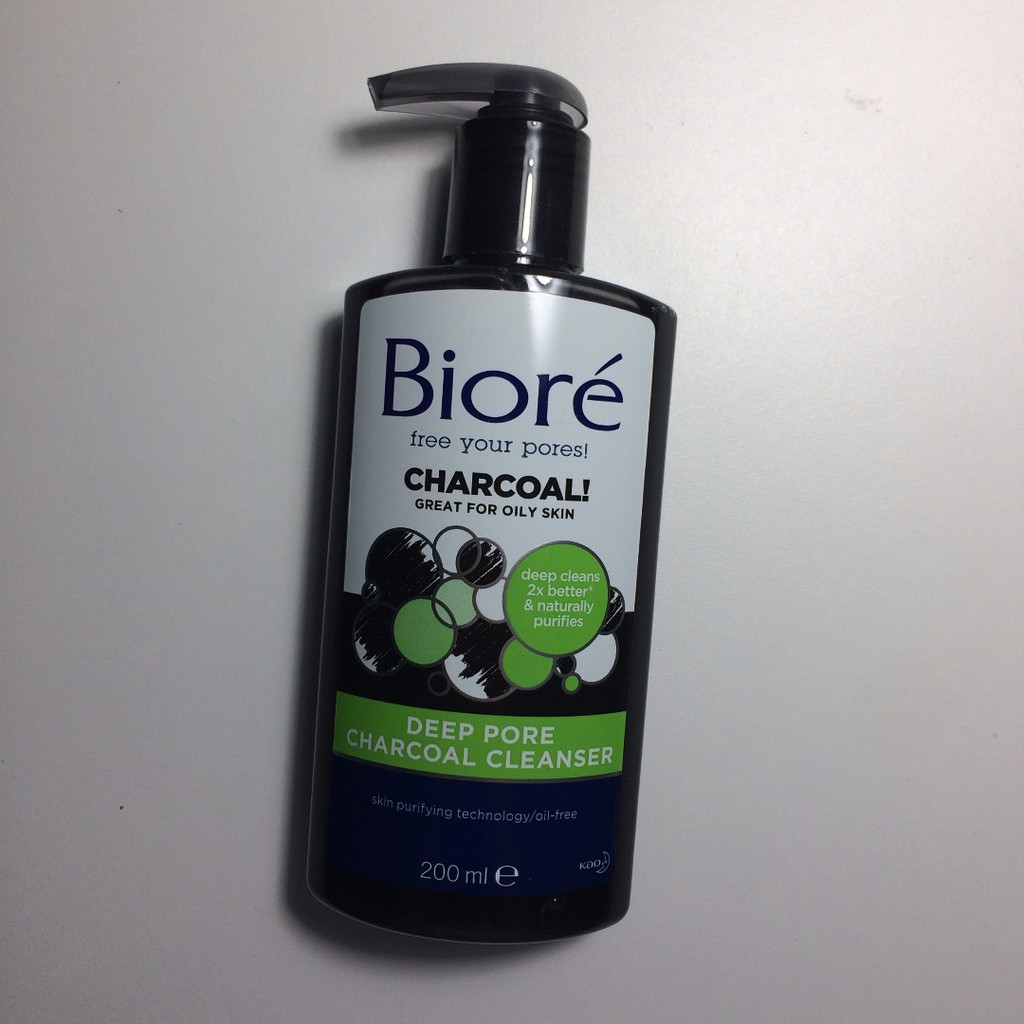 harga bioré deep pore charcoal cleanser