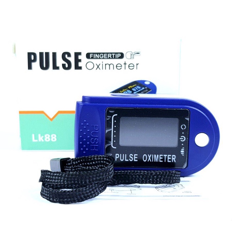 OXIMETER FINGERTIP LK88 Pengukur Kadar Oksigen Murah Grosir Oxymeter OLED TFT full ORIGINAL