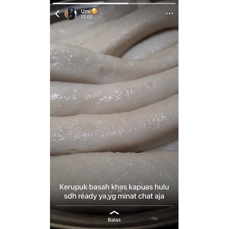 

Kerupuk Basah