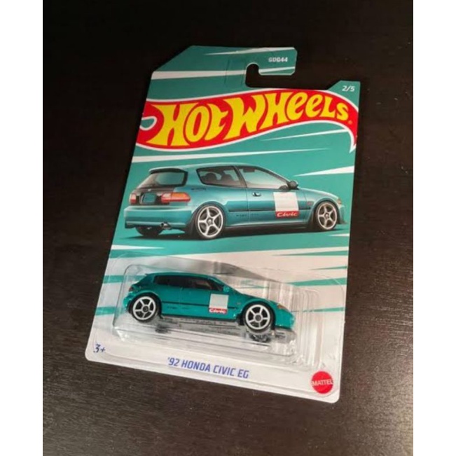 Hot Wheels Civic Estilo 92 EG Green Rare