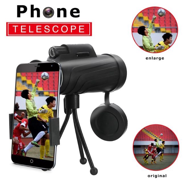 Teropong Monokular Smartphone 40 x 60 Type B