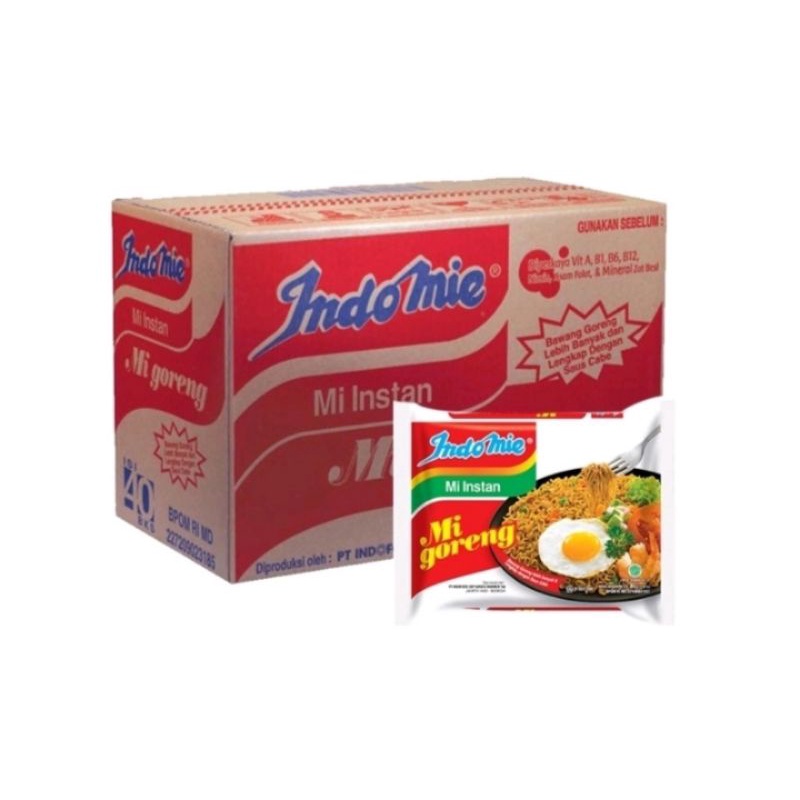 

Indomie Goreng 1 Dus isi 40 Pcs