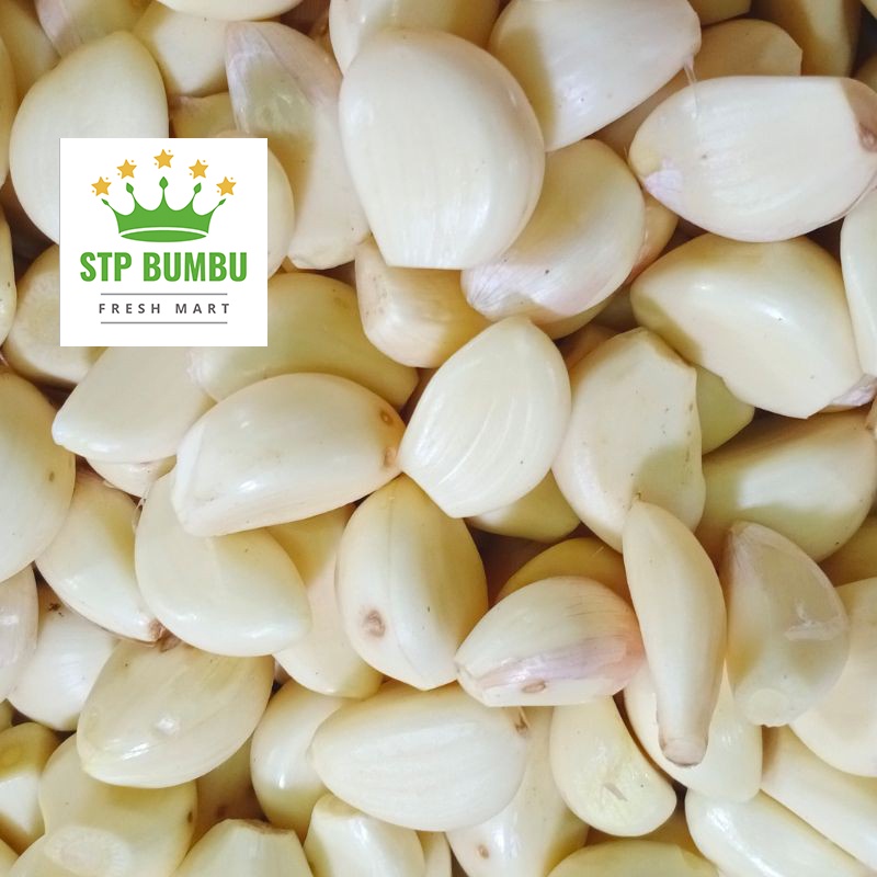 Bawang Putih Kupas Banci Honan 50 gram - 100 gram