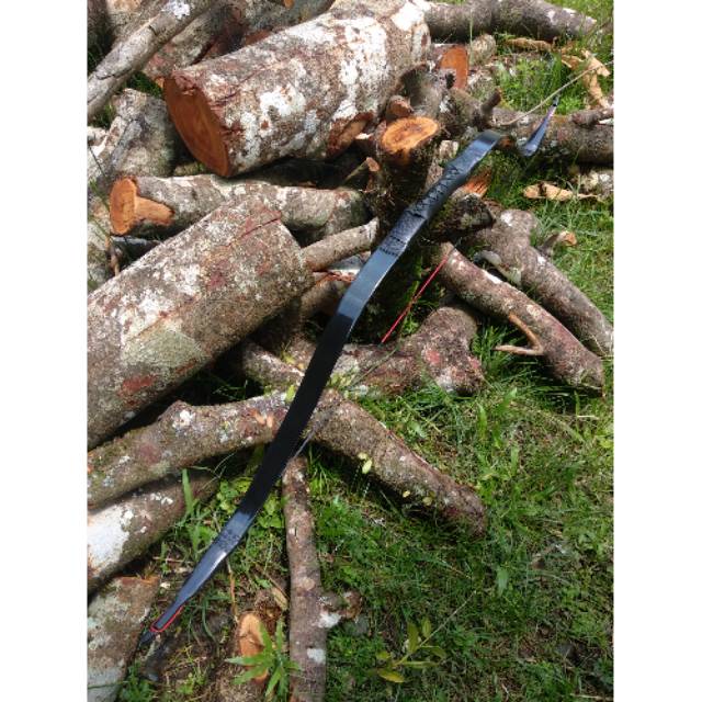 Busur panah Turkishbow bending siyah full tanduk kerbau si " smith "
