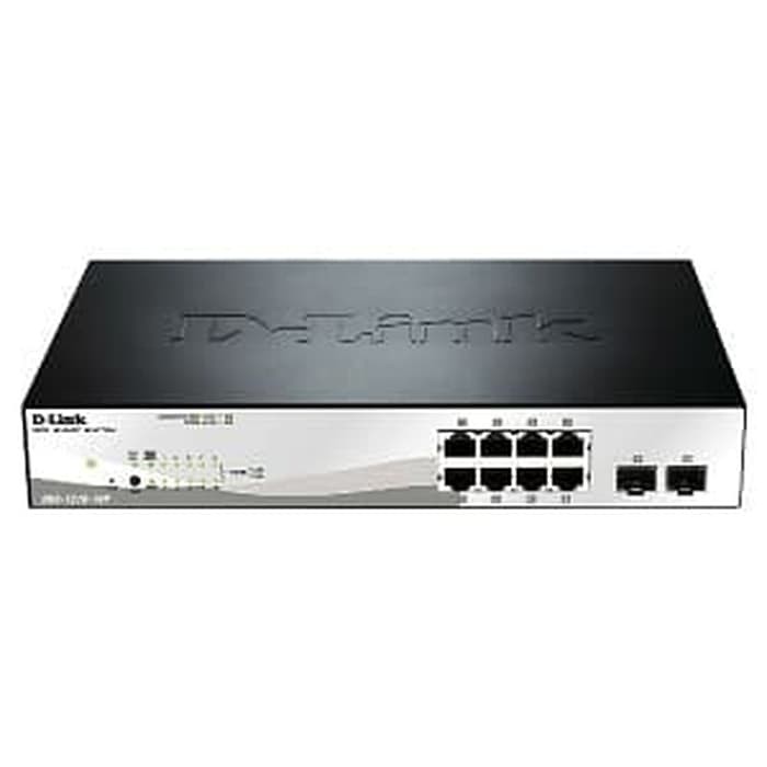 Dlink DGS-1210-10 Switch 8 Port Gigabit + 2 SFP WebSmart