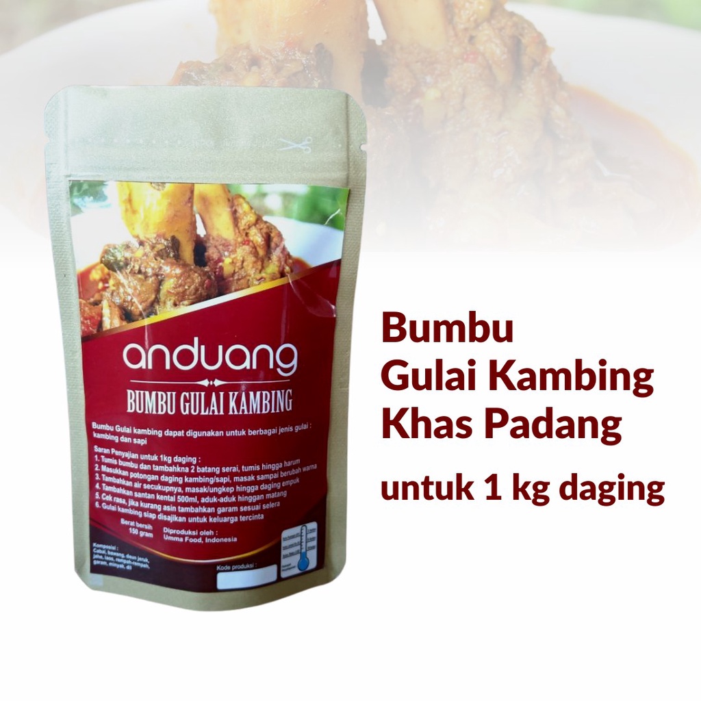 

Gulai Kambing Anduang - Oliswell