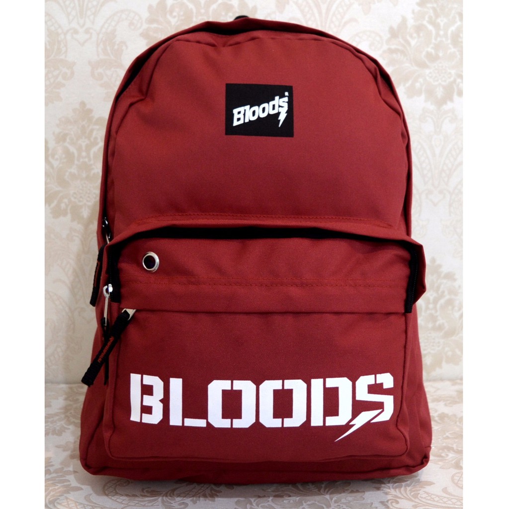 ransel tas sport BLOODS merah
