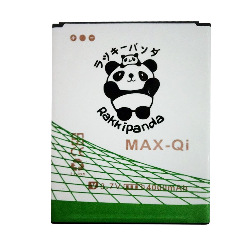 Baterai/Battery Double Power Double Ic Rakkipanda Andromax Qi / Andromax U2 / Andromax E2 Plus