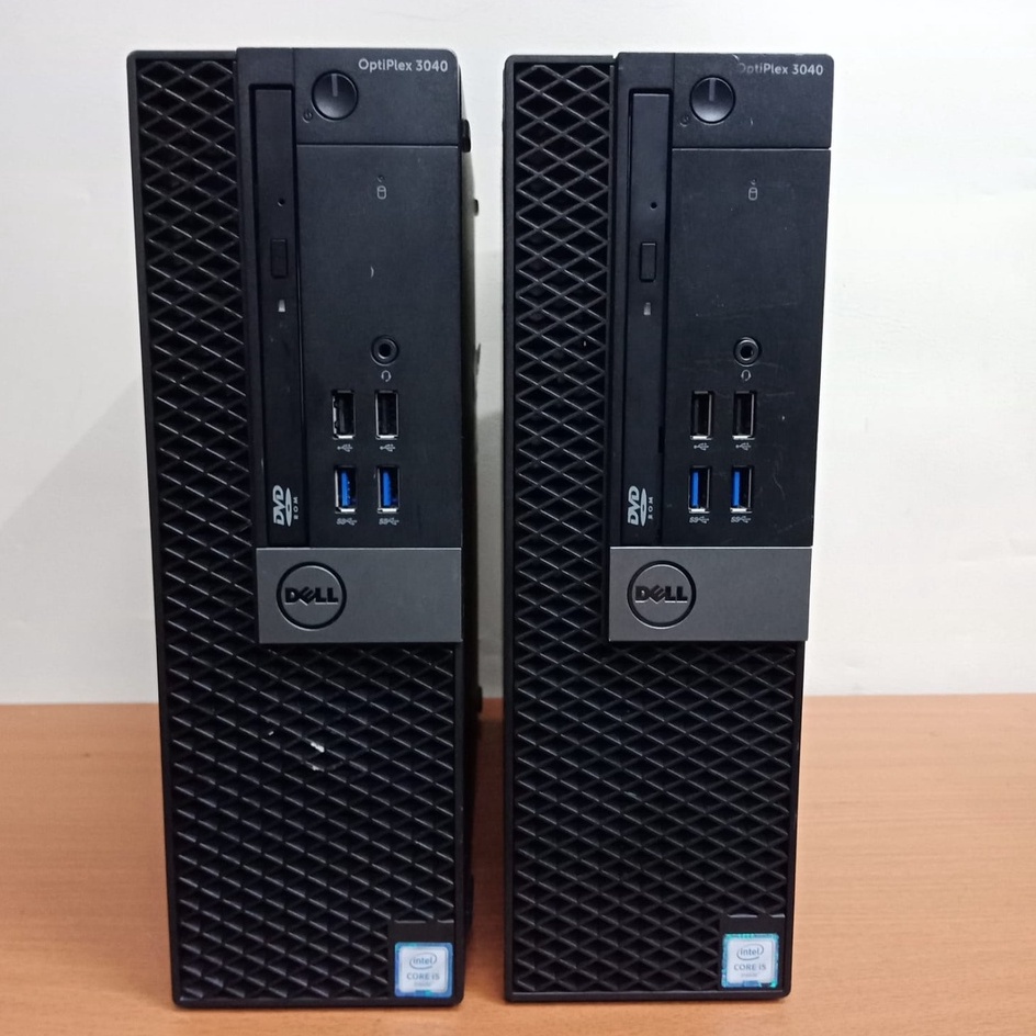 pc cpu mini komputer dell  build up optiplex  3040 Sff-core i5 gen 6 ram 8gb ssd 128gb/4gb ssd 256gb/8gb ssd 256gb wins 10 siap pakei