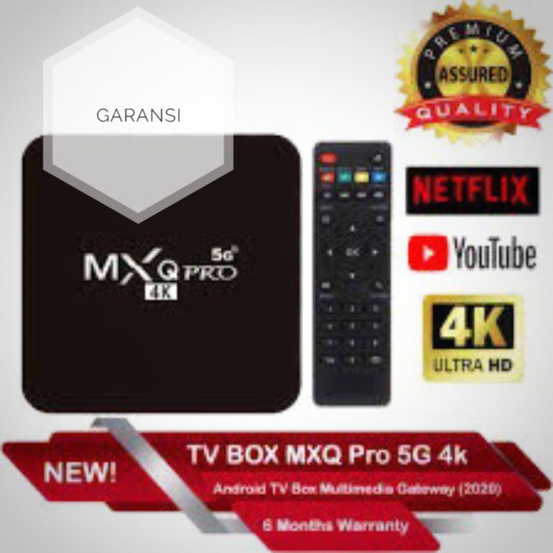 Stb Android Tv Box MxQ pro 4k Smart Tv Android Set Box Tv