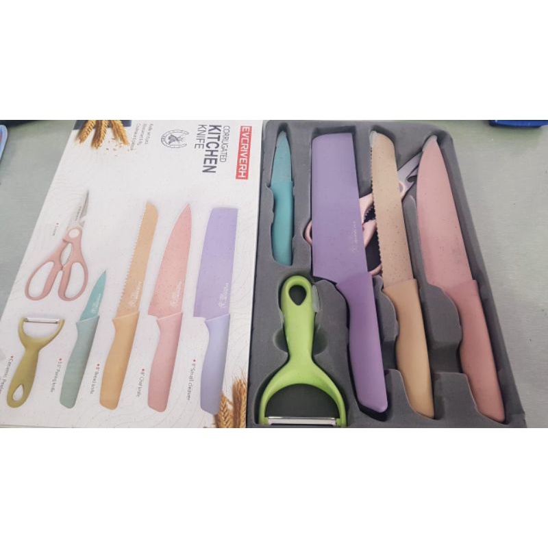 

Pisau Kitchen Knife Set Warna
