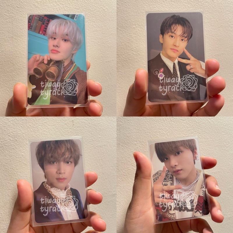 PC NCT JUNGWOO STICKER PB VER, MARK FAVORITE CLASSIC VER, HAECHAN RESONANCE PART 1 PAST VER, HAECHAN