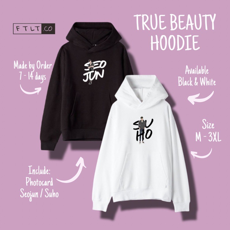HOODIE HAN SEOJUN / LEE SUHO TRUE BEAUTY WEBTOON