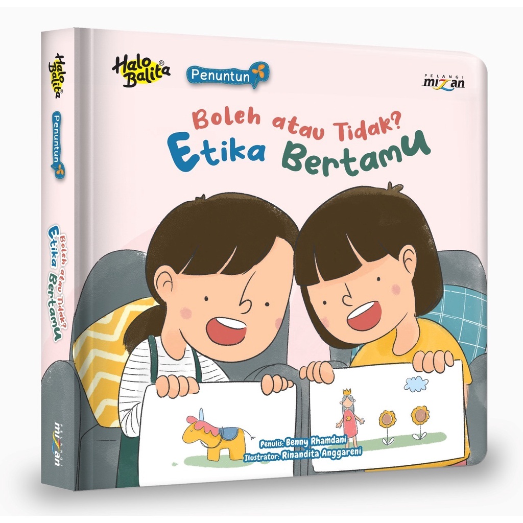 DAR Mizan - Buku Anak Seri Penuntun: Boleh Atau Tidak? Etika Bertamu (Boardbook) - Mizan Yogyakarta