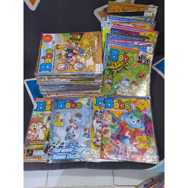 Jual Paket 10 Buku Majalah Bobo Shopee Indonesia 