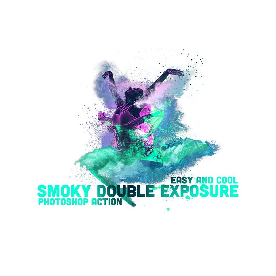 Smoky Double Exposure