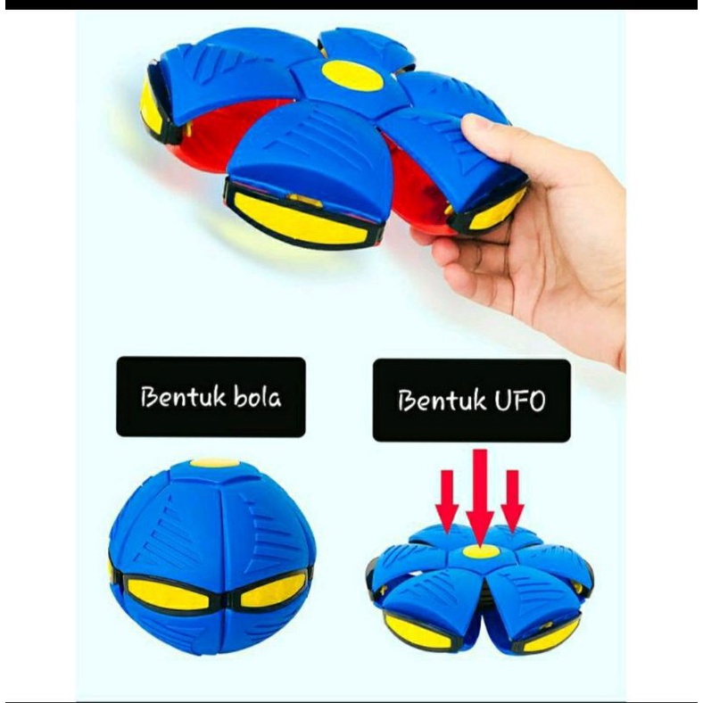 bola UFO bola injak fleksibel  minan anak viral