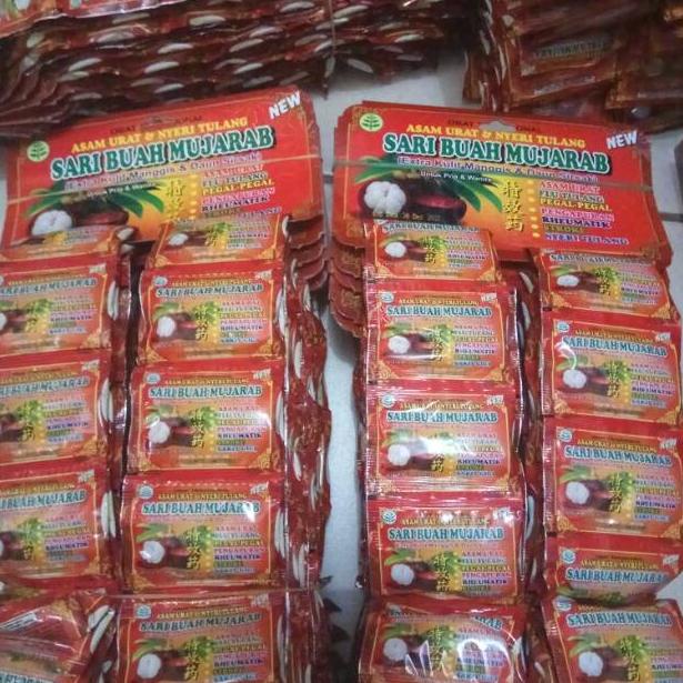 

[PRODUK YIJEB] SARI BUAH MUJARAB EXTRA KULIT MANGGIS DAN DAUN SIRSAK ORIGINAL WDK