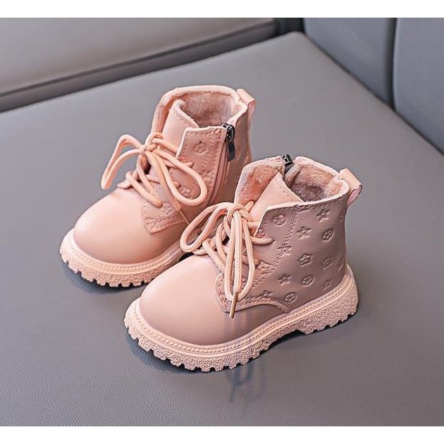 PROMO 12.12 PUNCAK Okaybaby B125 Sepatu Boot Marting Anak Laki-laki/Perempuan IMPORT (FREE BOX) Termurah Fahion Sepatu Sendal Import Terbaru Kekinian