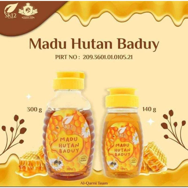 

Madu Murni Baduy Asli SR12 Untuk Kesehatan dan Daya Tahan Tubuh Sertifikat BPOM