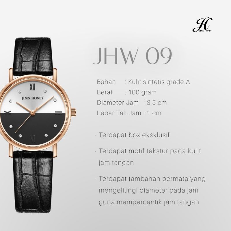 Jhw 09 Jam Tangan jimshoney Promo Big Sale