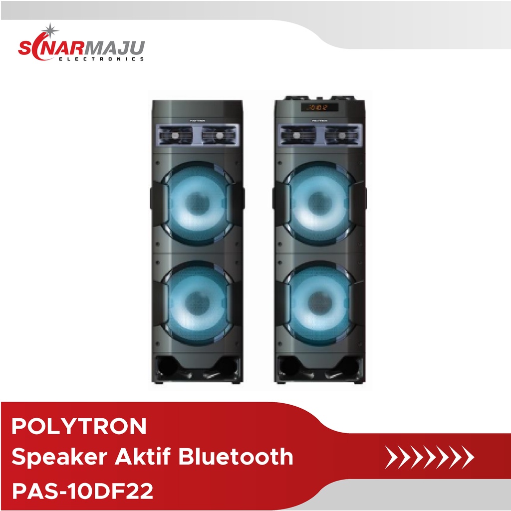 Polytron Speaker Aktif Bluetooth PAS-10DF22 PAS10DF22