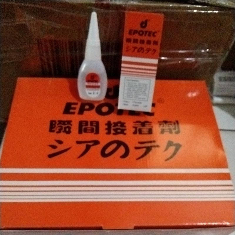 

lem EPOTEC / lem serbaguna / 1 dus isi 50 pcs