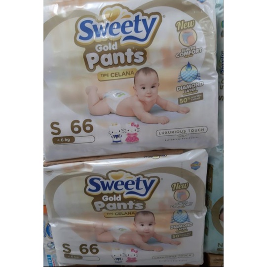 popok pampers sweety gold pants S66