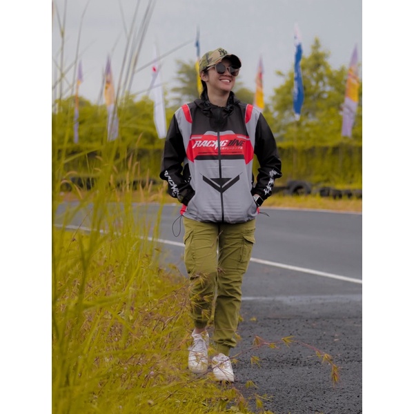 Jaket Racing Line Original Parasut Waterproof 132