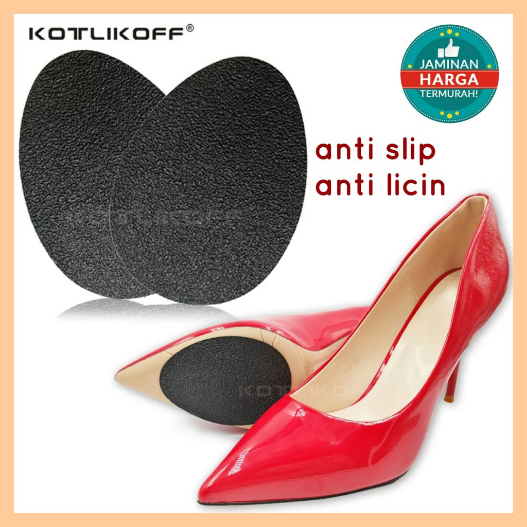 1 Pasang Anti Slip Sepatu Insole Outsole / Sol Anti Licin / Alas Sepatu Tambahan