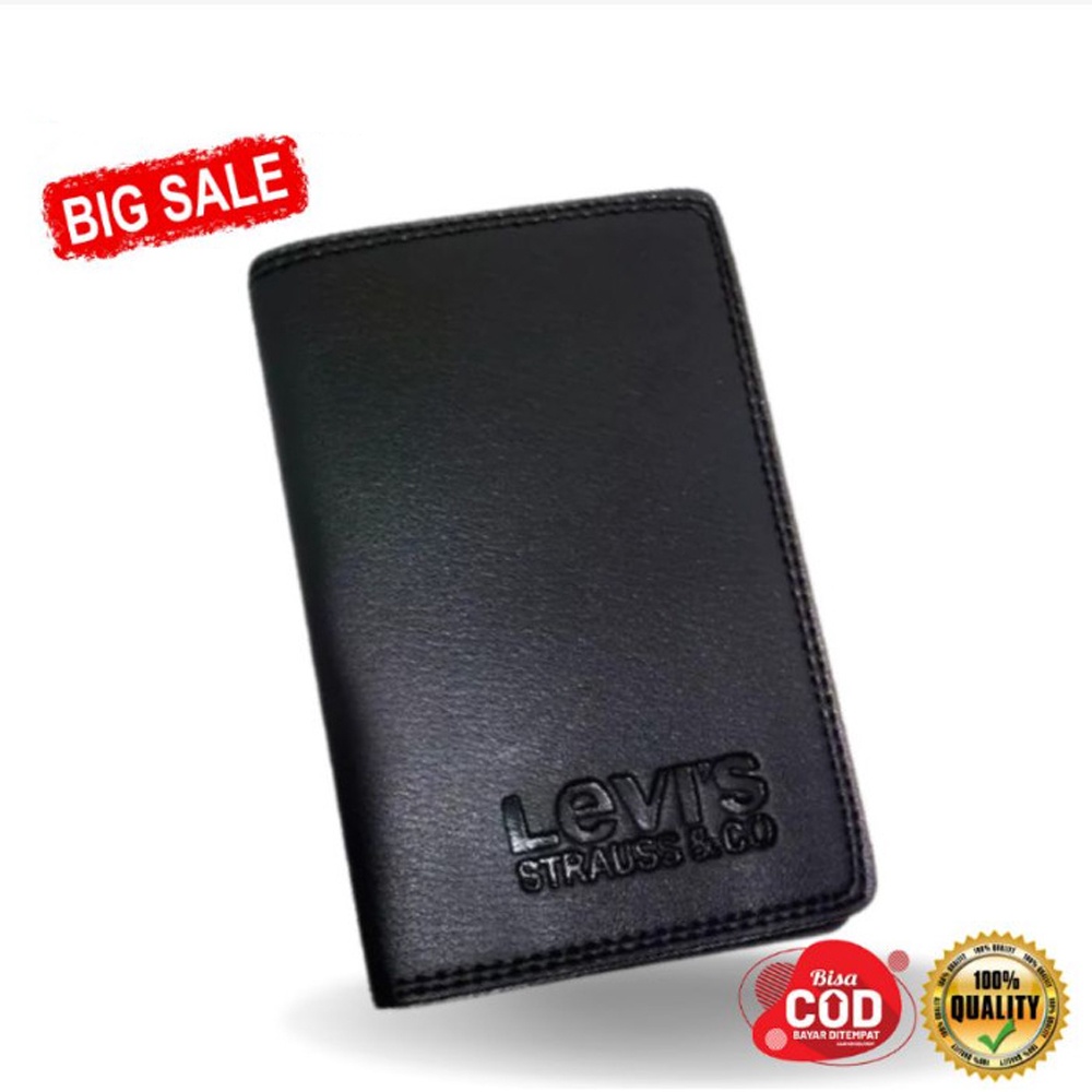 SHOPEE 6.6 SUPER SALE!! DOMPET PRIA LEVIS KULIT SEMI TANGGUNG