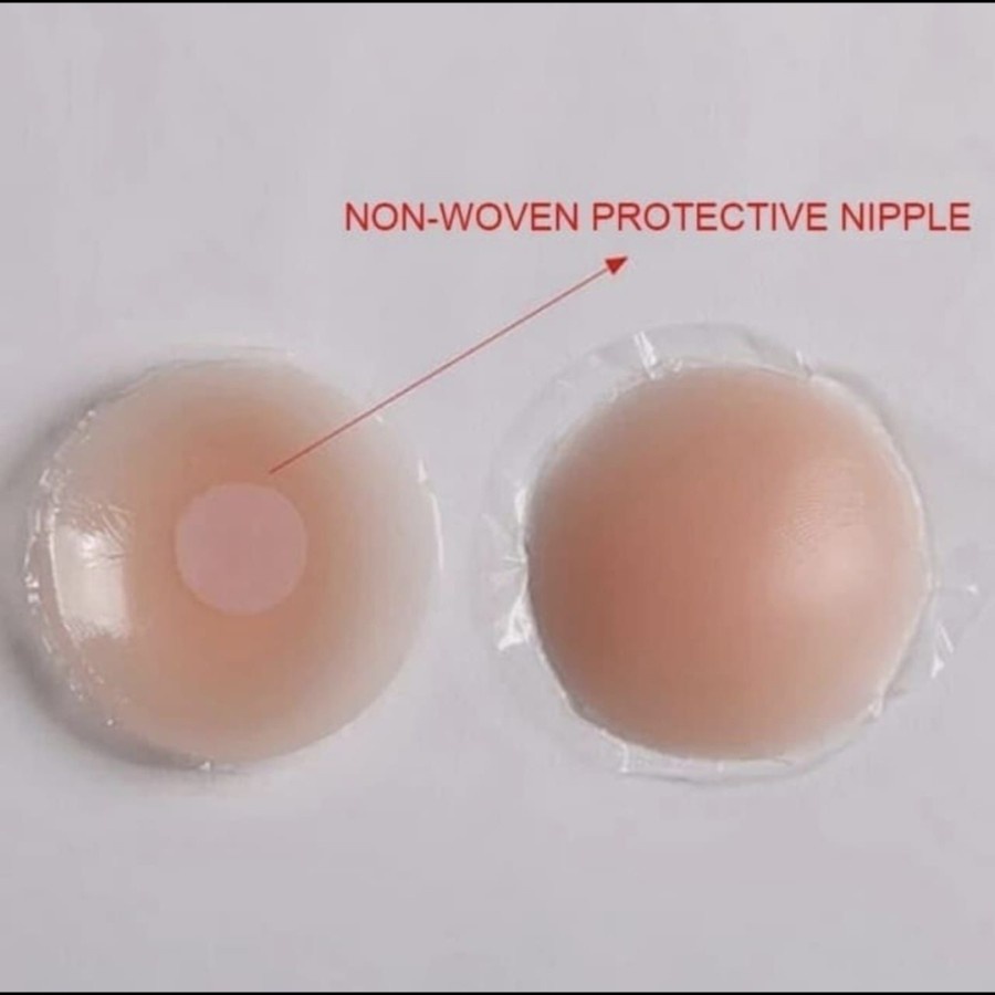 Bra Tempel Silikon Nipple Cover Pad Penutup Puting Susu Payudara Pesta