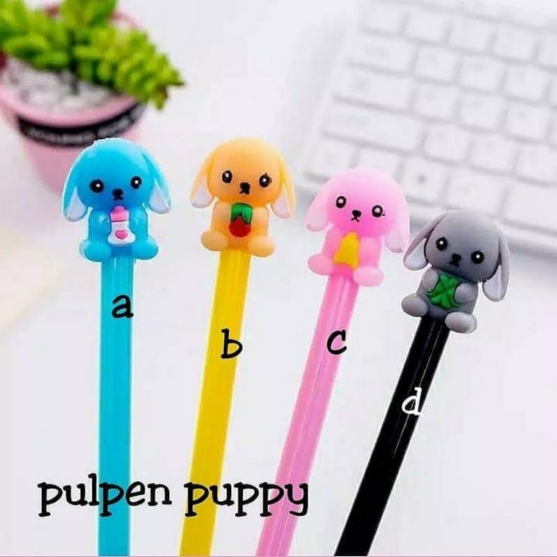 

{LB} PENA PULPEN PUPPY , PULPEN KARAKTER , PULPEN GEL , PULPEN CANTIK , PULPEN UNIK , PULPEN LUCU , PEN