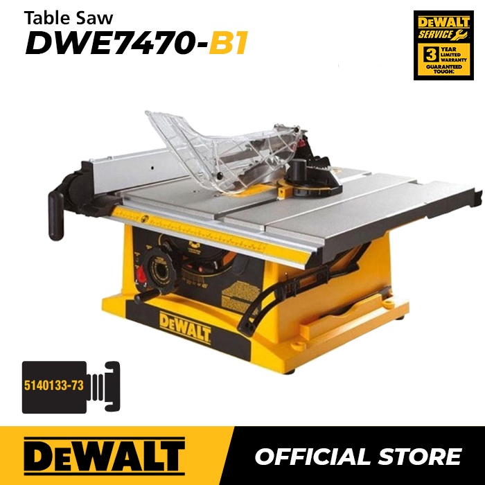 Dewalt Table Saw 1800W 254mm DWE7470