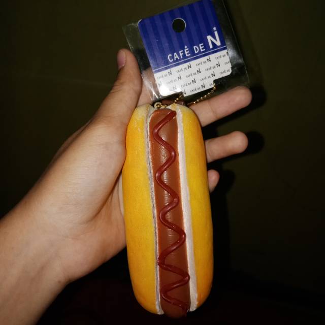 Cafe De N Hot Dog Squishy original
