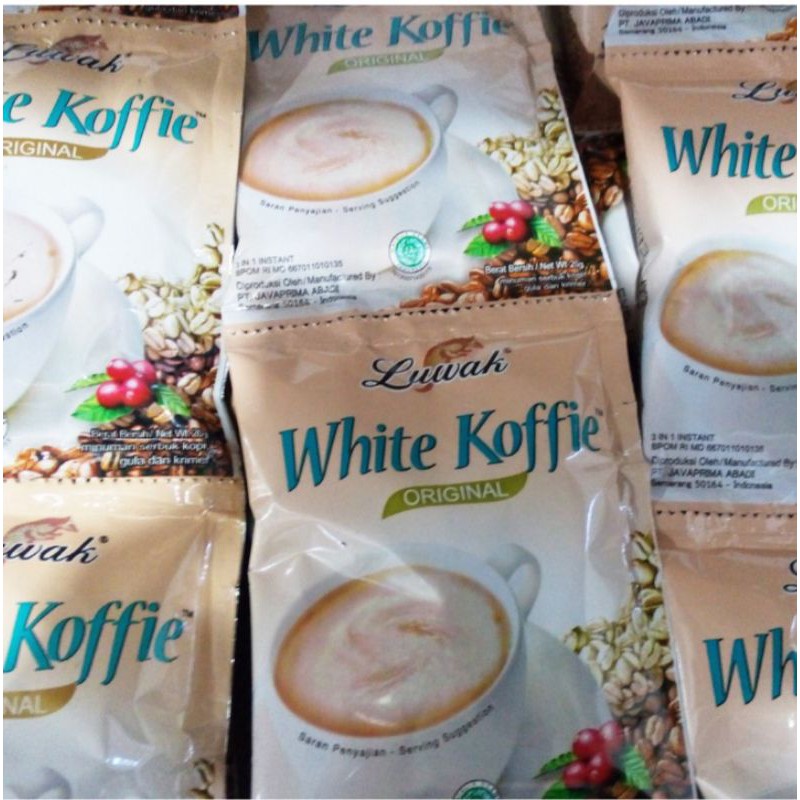 

[COD]LUWAK WHITE KOPI RENCENG ISI 10 MURAH
