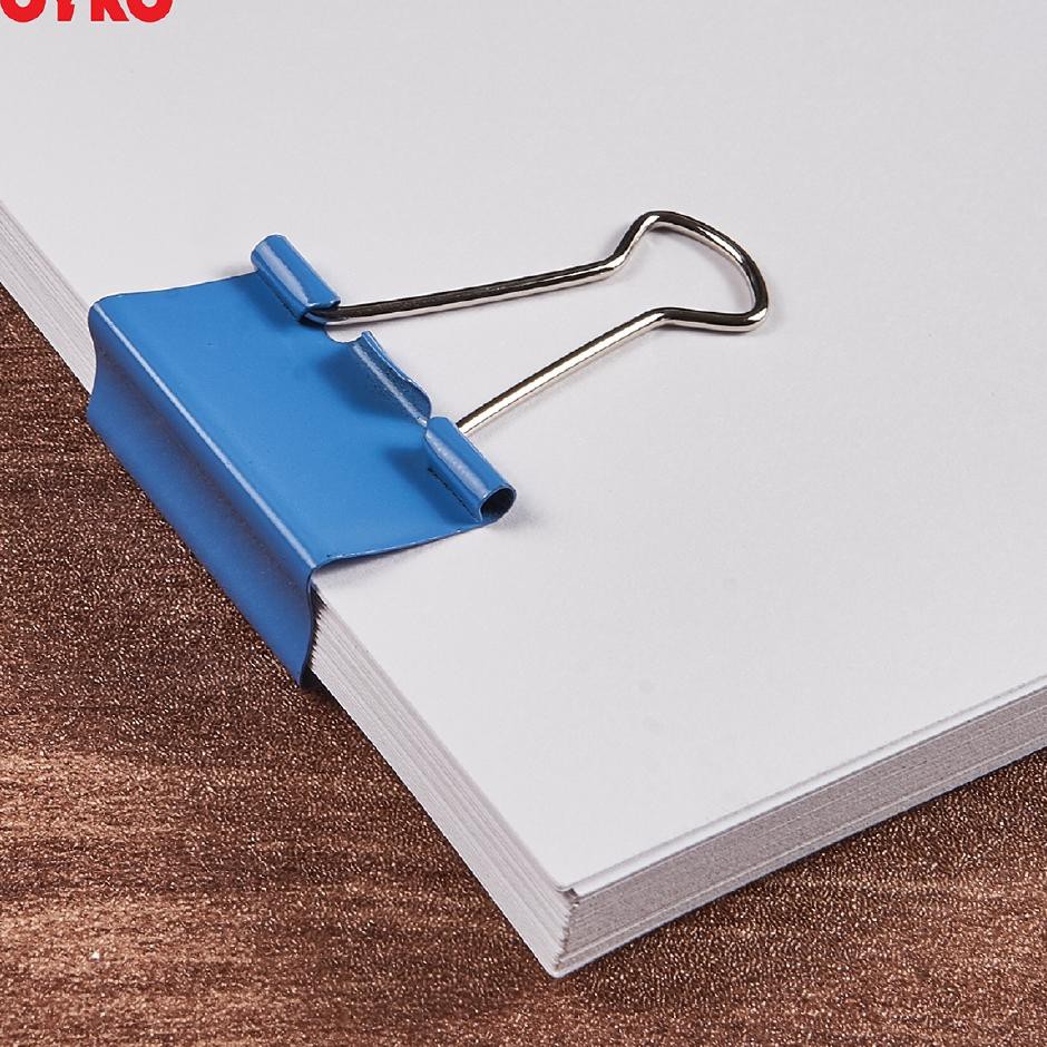 

Sudah READY.. Binder Clip Klip Penjepit Kertas Joyko 155PTL Pastel 1 Drum 24 Pcs