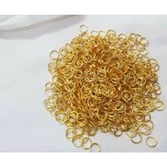 Ring Kecil 20 Gram Bahan Nikel/Ring Kecil Bulat/Jump Ring/Ring Penghubung/Ring O