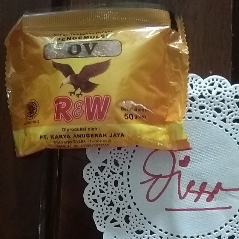 

ovalet RW 50 gram