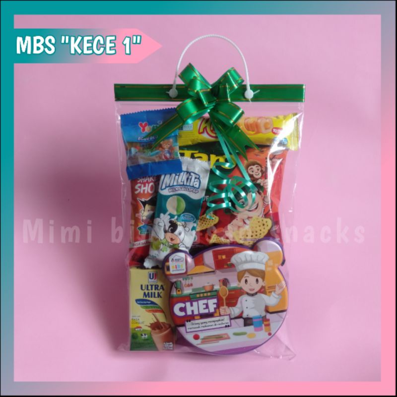 Jual MBS (TIDAKADAMINIMALORDER)bingkisan snacks anak -parsel jajanan