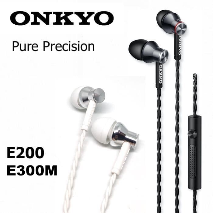 Original Onkyo E200 Earphone Semi-Open Stereo High Fedility No Box - E200 Non Mic