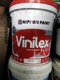  Cat  Tembok  Vinilex  Nippon Paint 25  Kg  Pail Putih 