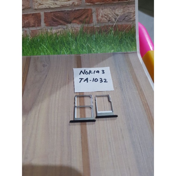 sim tray ori copotan hp Nokia 3 slot tempat kartu sim card