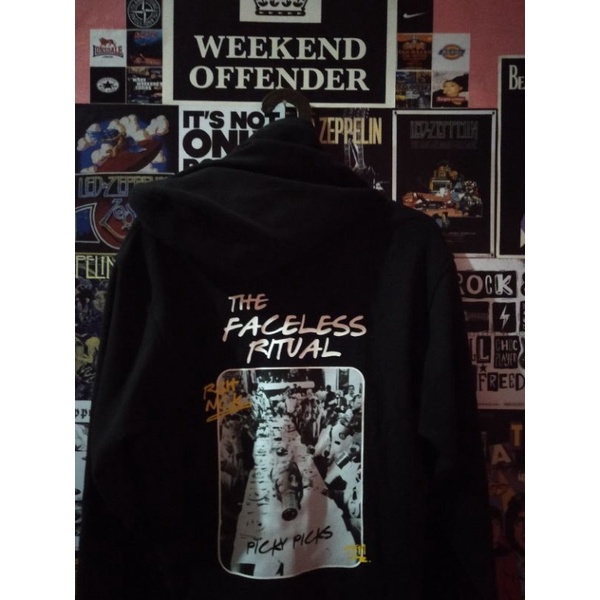 Hoodie Roughneck x Bimo Bimopd Pickypicks Picky Picks Faceless Ritual ORIGINAL 100%
