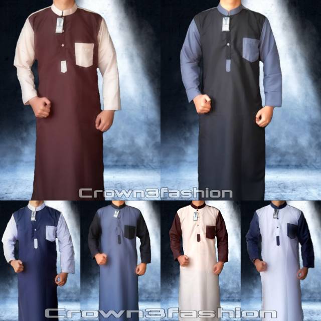 Jubah Saudi Terbaru / Gamis Pakistan terlaris √*